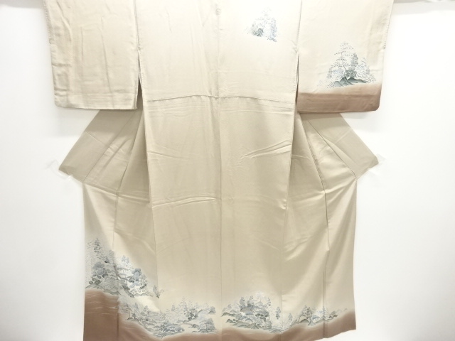 Japanese Kimono / Homongi Tsukesake Silk